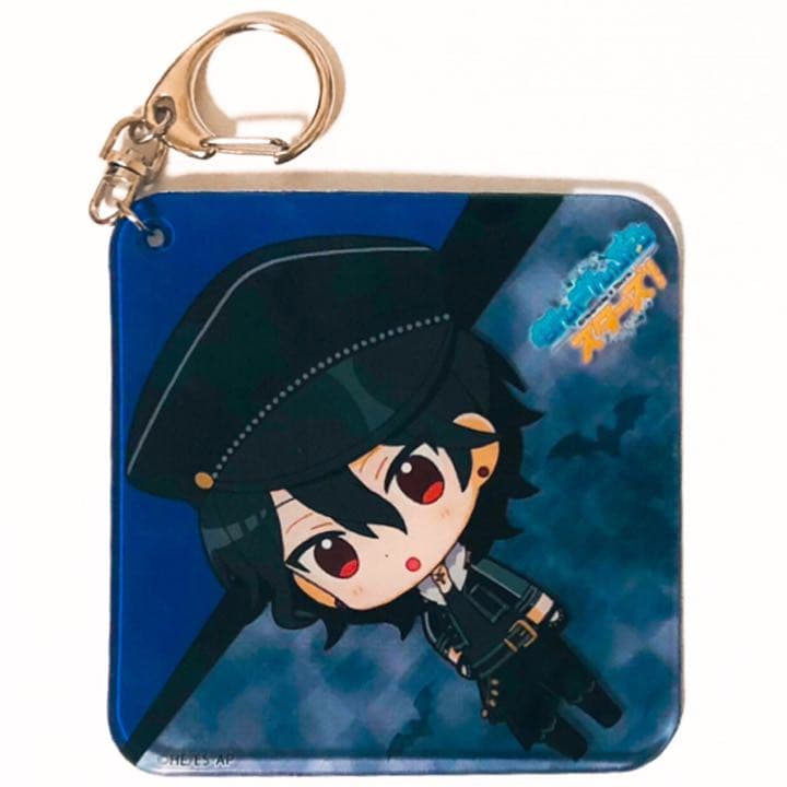 新品★あんスタ【朔間零＆朔間凛月】カラオケの鉄人★ふにふにコースター型ストラップ