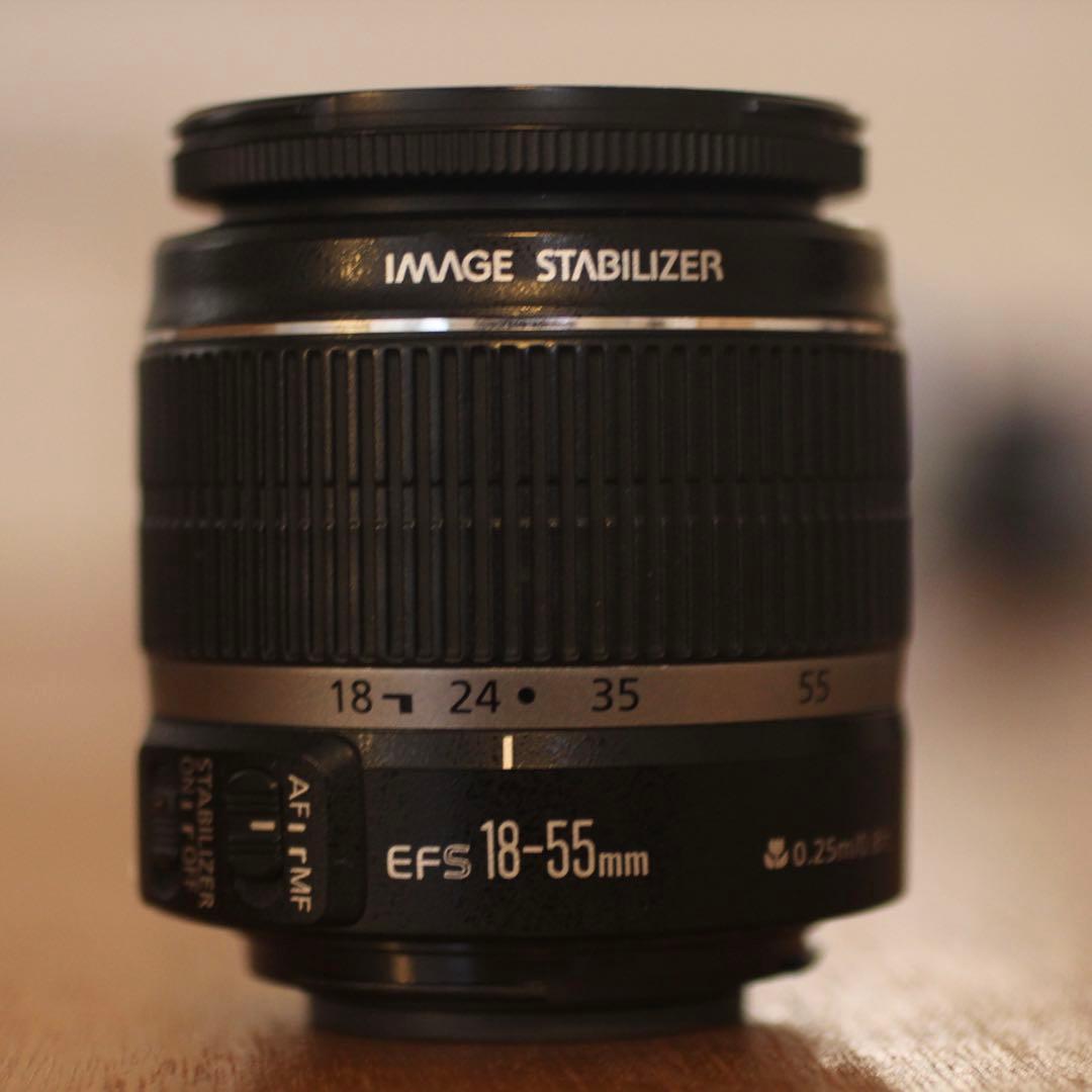 【美品】Canon EOS kiss X50デジタル一眼レフカメラレンズ付