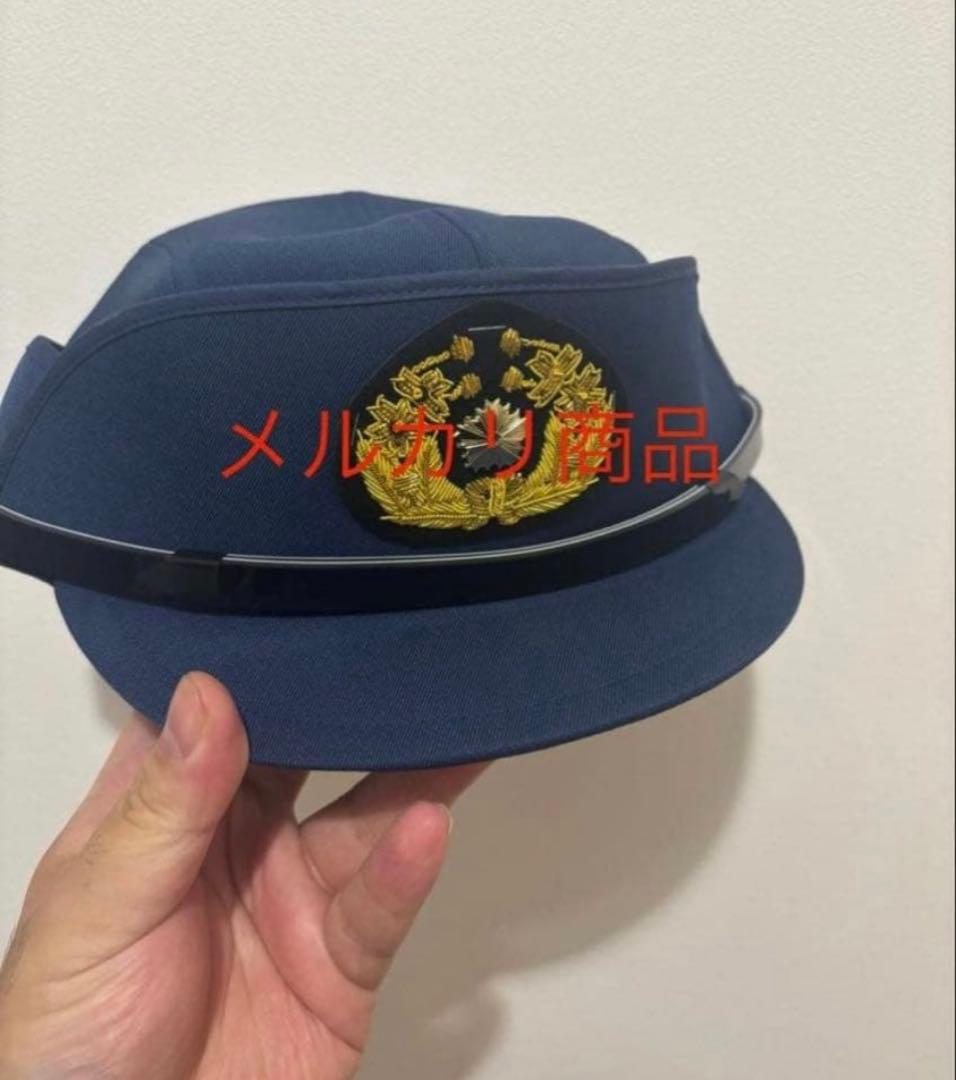 早い者勝ち　金色エンブレム　レプリカ活動帽　警察