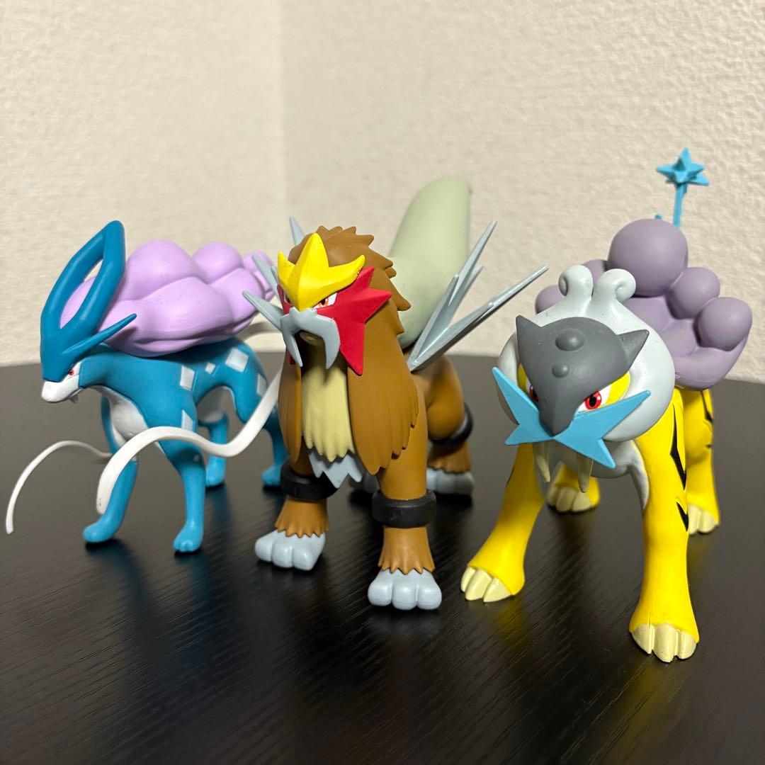 ポケモンスケールワールド　エンテイ　スイクン　ライコウ