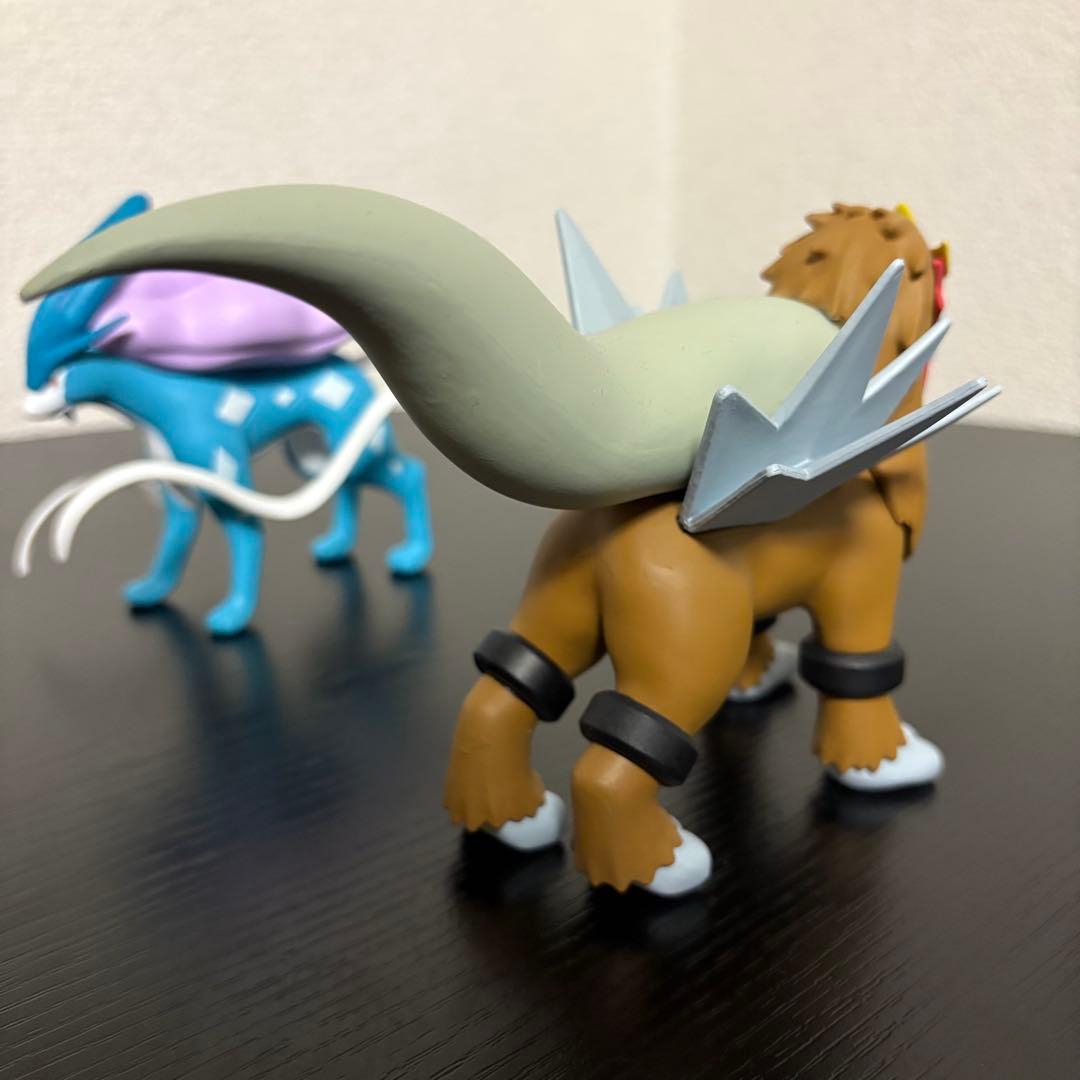 ポケモンスケールワールド　エンテイ　スイクン　ライコウ