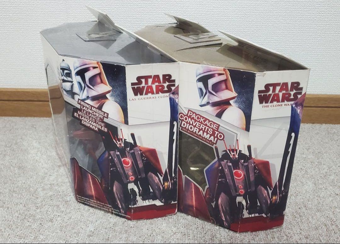 スターウォーズ クローンウォーズ カニドロイド 2体セット