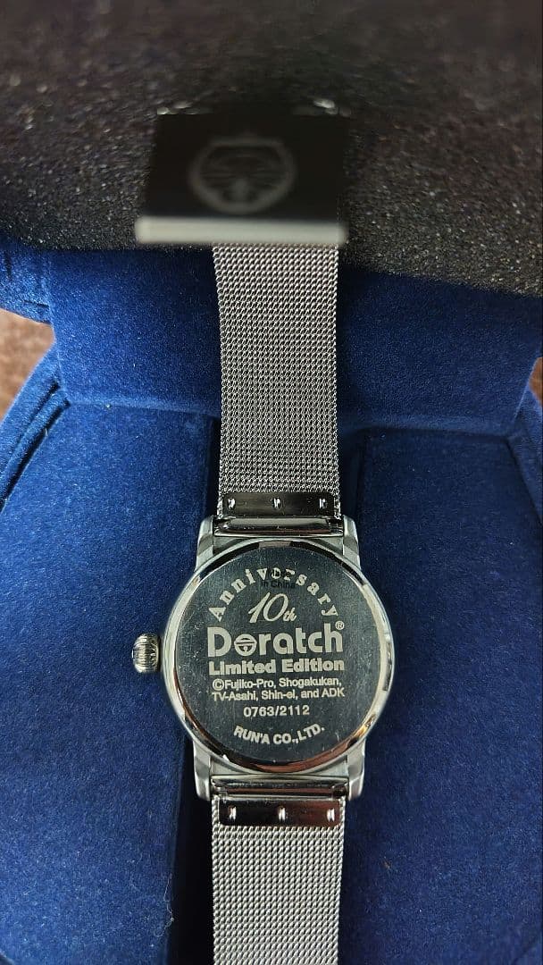 ドラえもん ドラッチ 腕時計 2006 10周年記念 HALF SKELETON