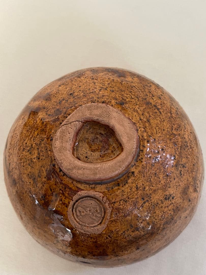 出口王仁三郎　茶碗　耀盌　ようわん 口径12.5cm 高さ8.5cm