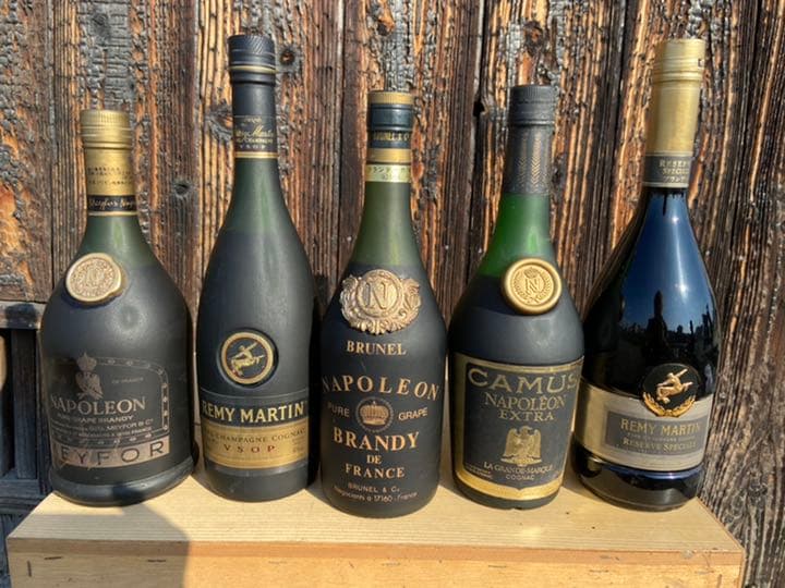 ナポレオンなどブランデーのまとめ売り