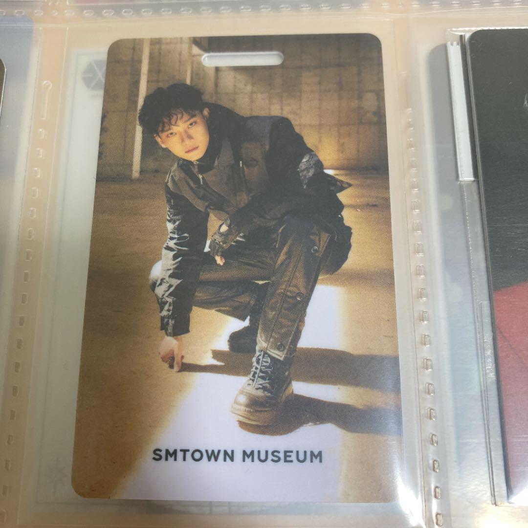 EXO CHEN チェン smtown museum ネームタグ トレカ