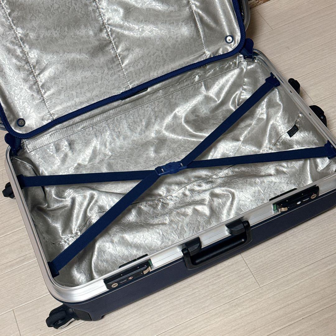 A.L.I キャリーケース　アジアラゲージ 容量約85L スーツケース　ブルー