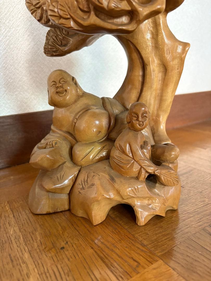 木彫り　木製　置物