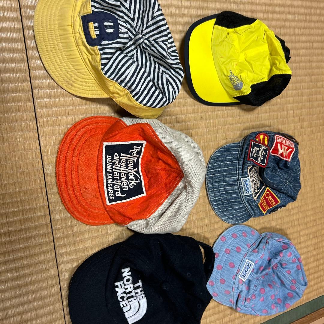 デニムアンドダンガリーノースフェイスキッズキャップまとめ売り