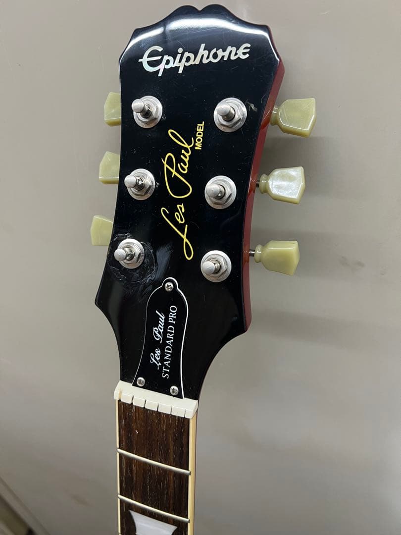 レスポールスタイル エレキギター オレンジ