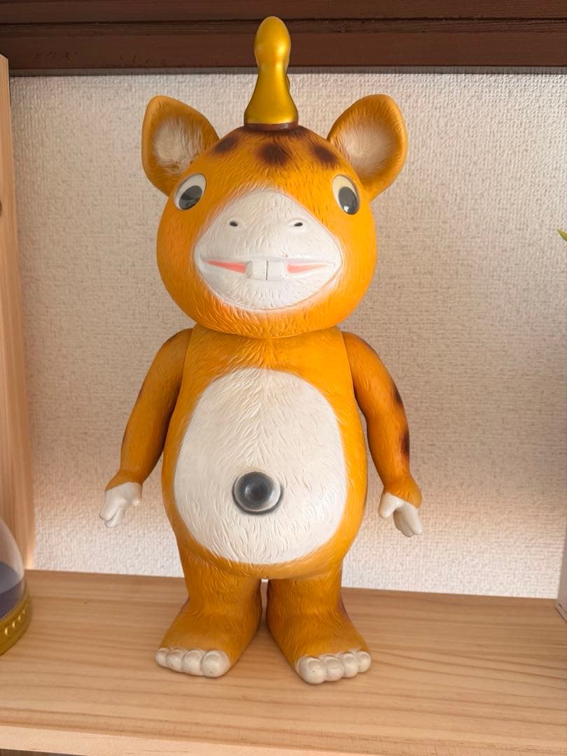 快獣ブースカ　イヌクマ　円谷プロ　特大サイズ　ソフビ