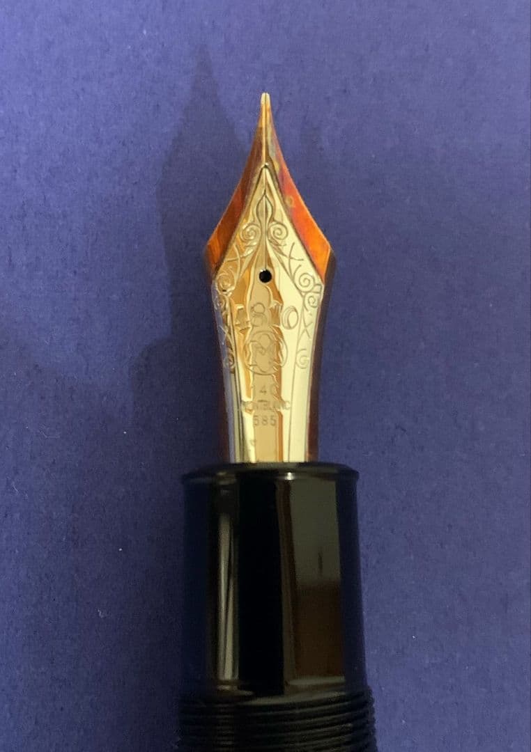 モンブラン 万年筆 マイスターシュテック No.149 14C 上級品 ケース付