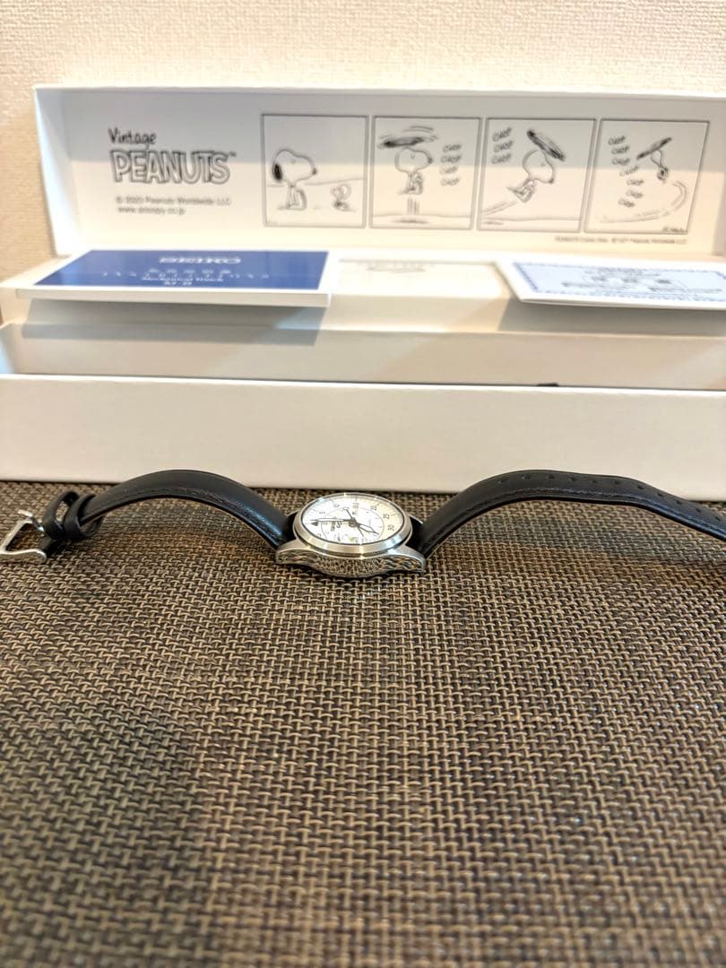 セイコー 5 スポーツ SBSA235 スヌーピー 自動巻き