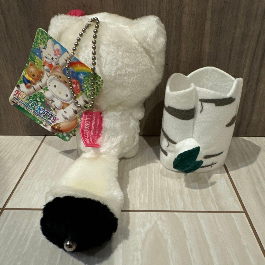 超激レア！超希少！ ご当地 ハローキティ ぬいぐるみ しっぽ 白樺湖