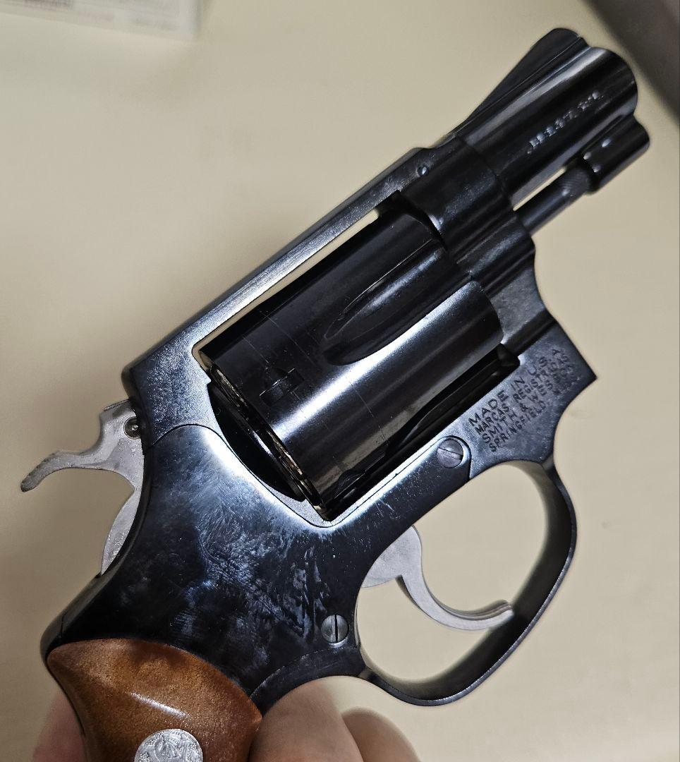 タナカ　S&W Model 36 ガスガン スティールジュピターフィニッシュ仕様