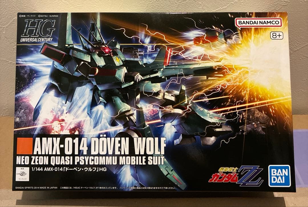 HGUCリーベンヴォルフ、ドーベンウルフ、マラサイ、ハイザック、リックドムⅡ