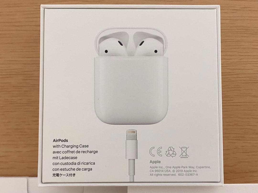 AirPods2 本体 充電ケース 付属品完備