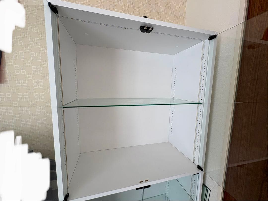 【JAJAN】フィギュア　コレクションラック　ワイド ハイタイプ