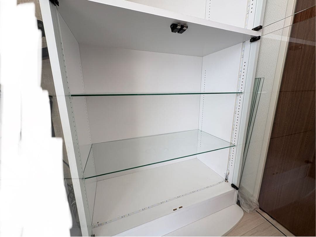 【JAJAN】フィギュア　コレクションラック　ワイド ハイタイプ