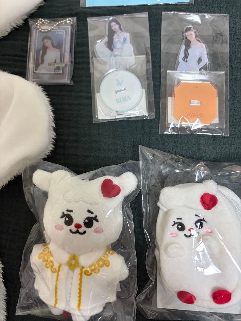 NiziU リマ ラーヌ ブランケット マスコットキーホルダー アクスタ ベルト