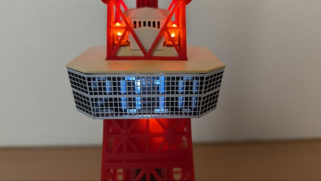 【動作確認済★激安】 東京タワー 2007 模型1/500スケール