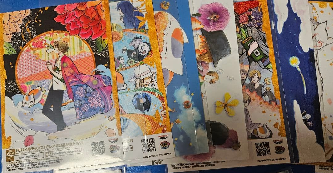 値下レア2016 夏目友人帳プリントキャラマイド　トリビュートギャラリーフルコン