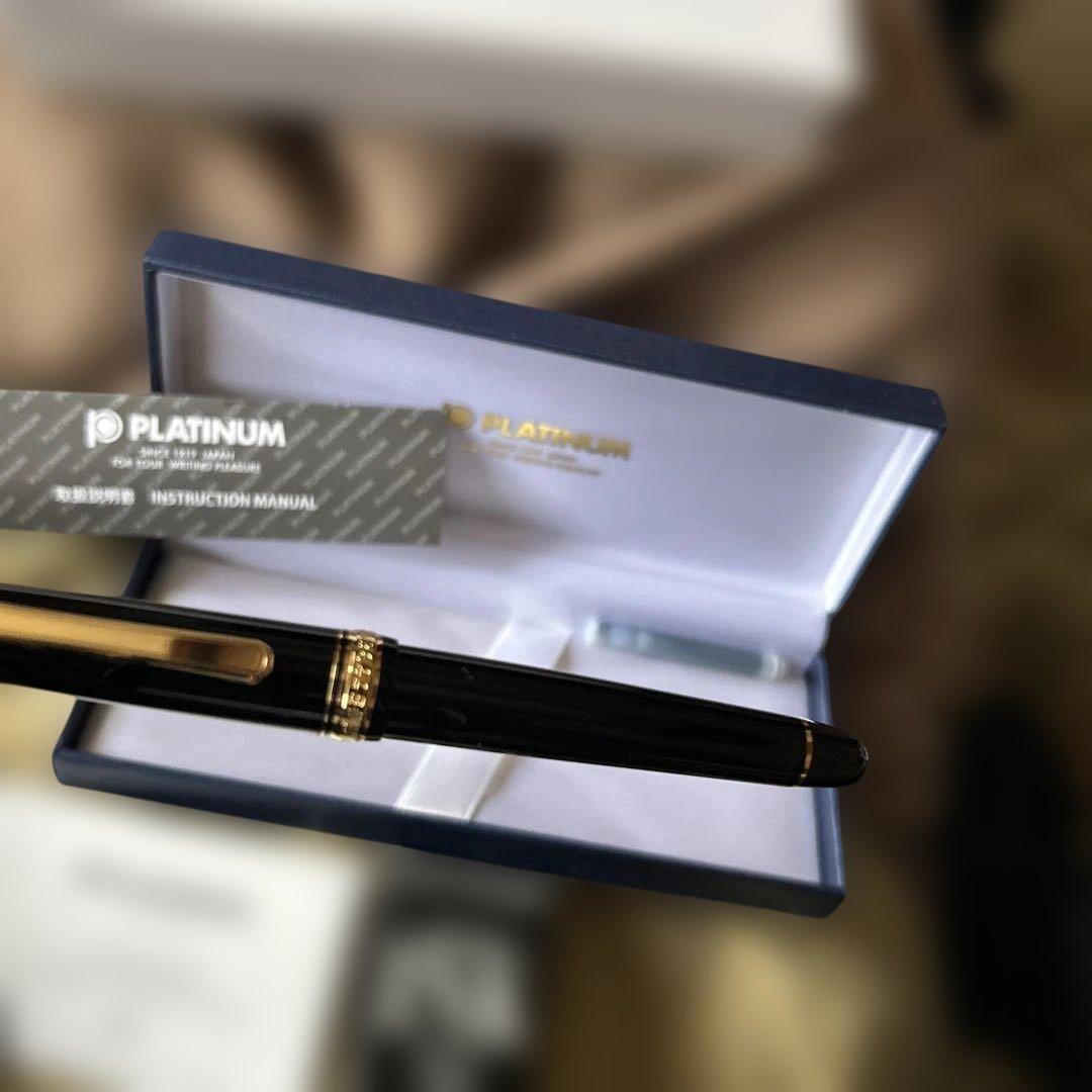 プラチナ万年筆　3776 14K 未使用