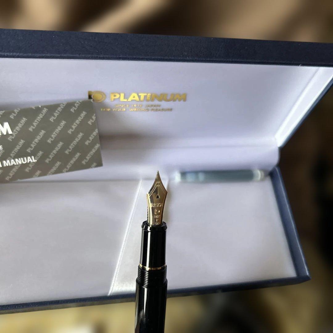 プラチナ万年筆　3776 14K 未使用