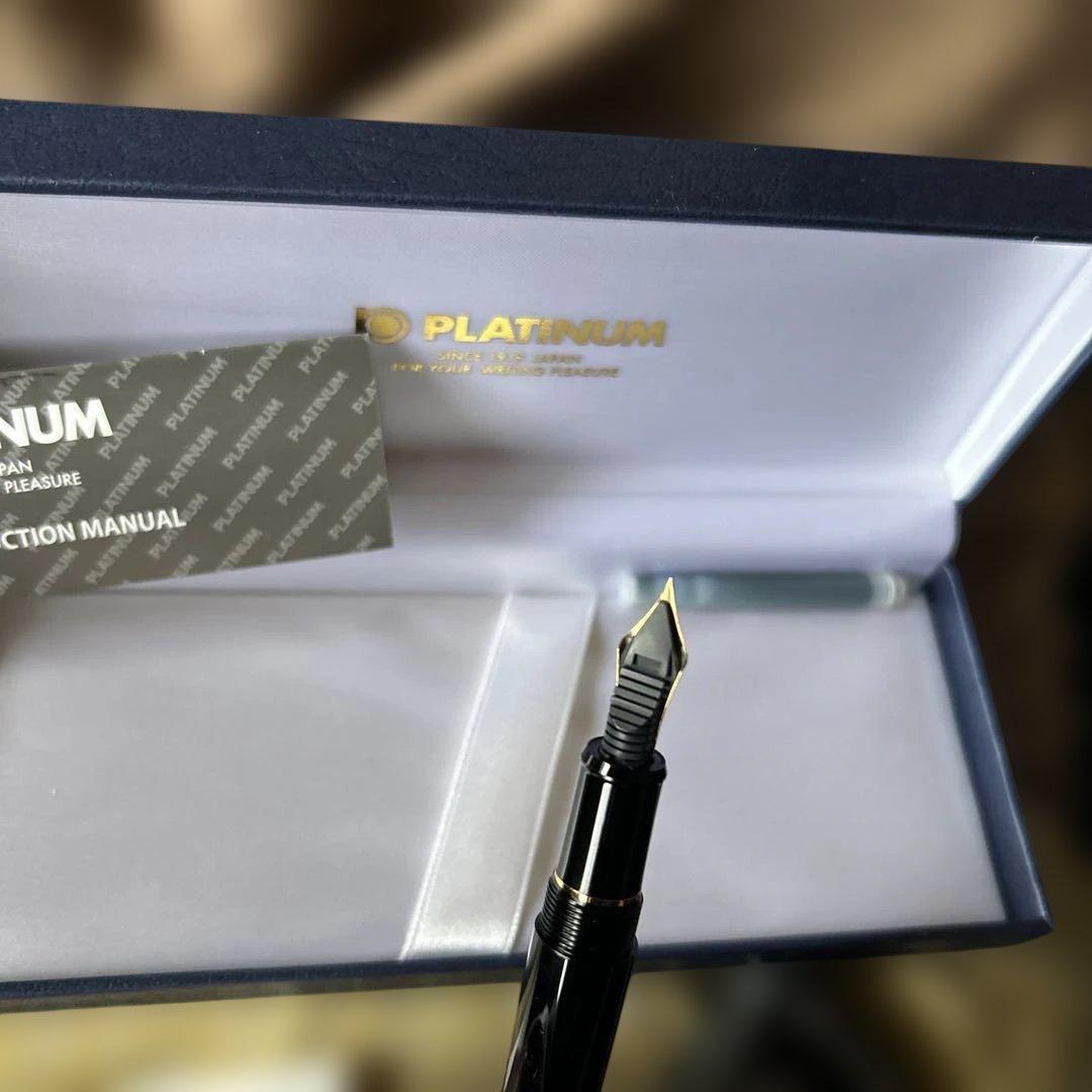 プラチナ万年筆　3776 14K 未使用