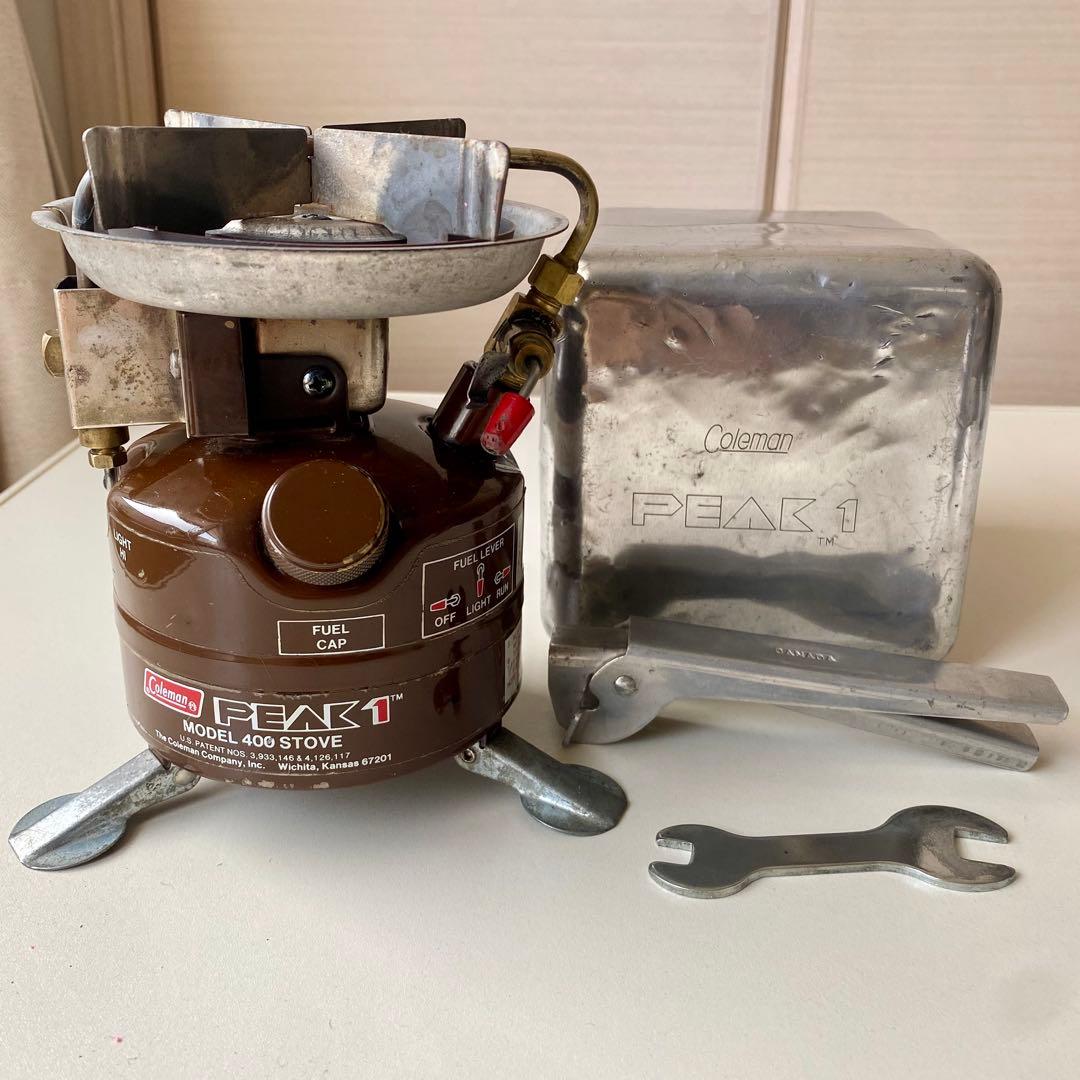 Coleman PEAK 1 MODEL 400 茶コールマンバーナー ピーク1