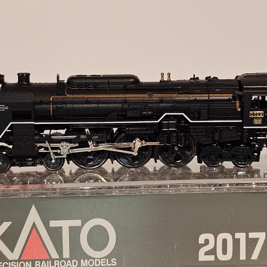 KATO 2017-2 C62 2 北海道形 Nゲージ 蒸気機関車 試走程度