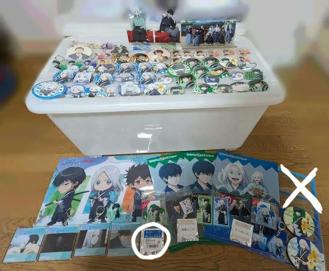 青のミブログッズまとめ売り斎藤はじめちりぬにお沖田総司土方歳三近藤勇田中太郎芹沢