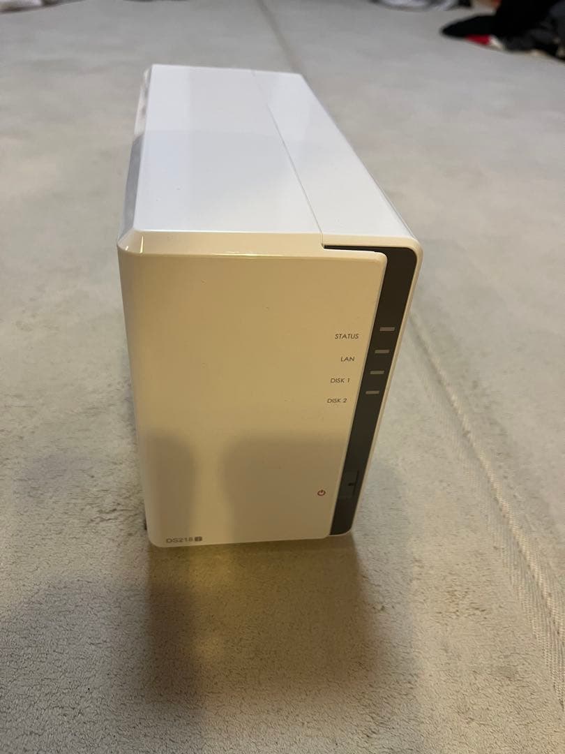 Synology DS218j 3TB HDD×2付 [動作確認済]