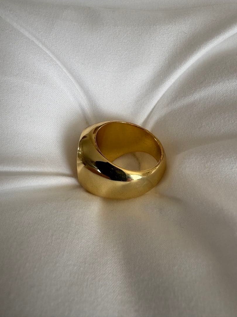 【希少】90s OLD STUSSY カレッジリング ドル ピース L/XL