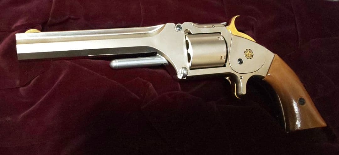 スミス＆ウェッソンNo.2リボルバー『坂本龍馬の拳銃』桔梗紋入り限定モデル
