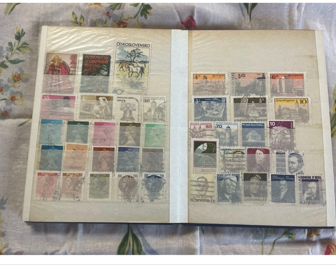 使用済切手コレクションアルバム