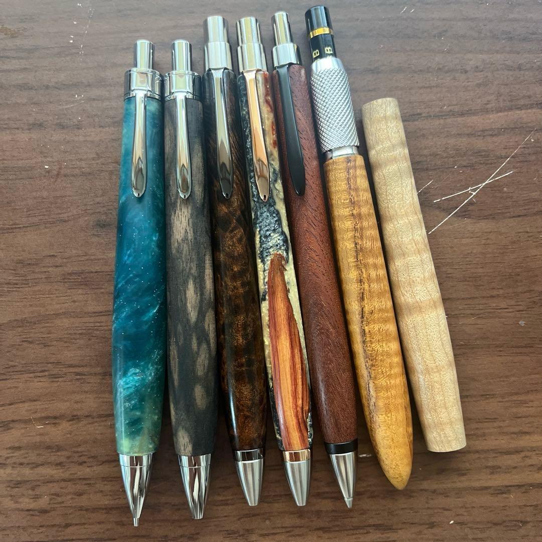ウッドペンクラフト 雷神欅 黒織部 ハーモニックウッド その他数点 まとめ売り