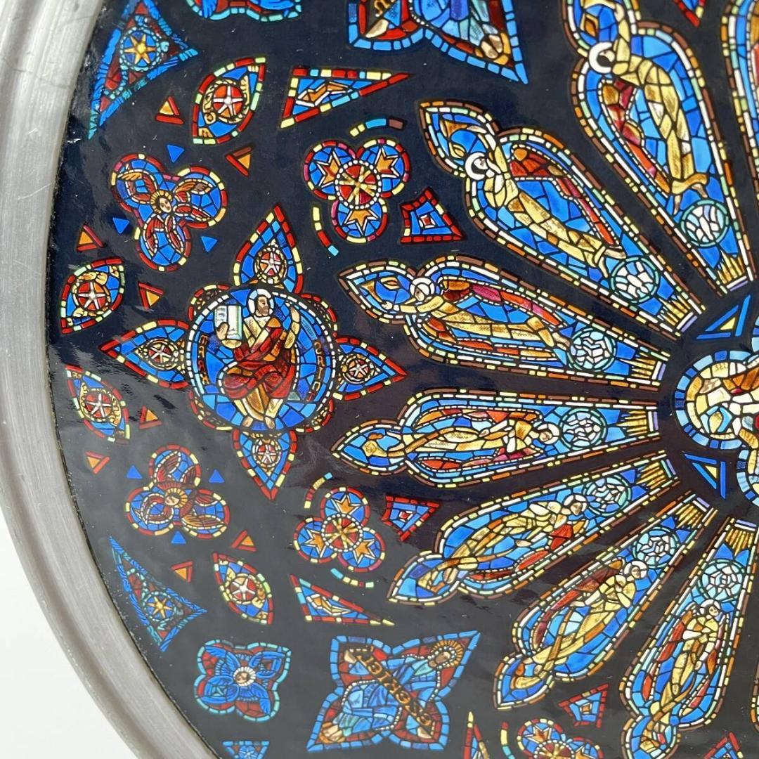 【希少】セントジョン ザ ディヴァイン大聖堂 ステンドグラス チェーン付