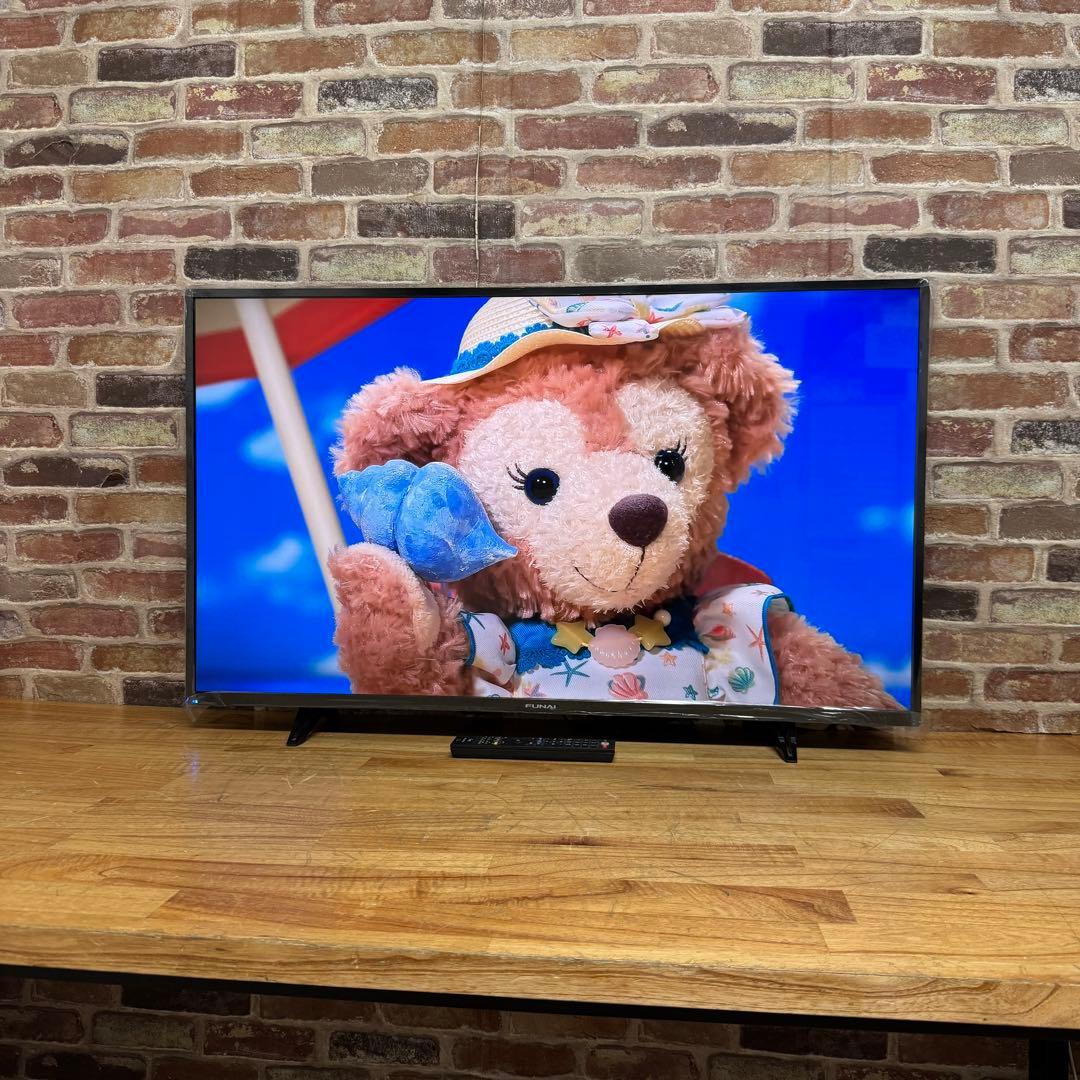 フナイ 43V型 4K 液晶テレビ FL-43U3020 裏番組録画対応 HDR