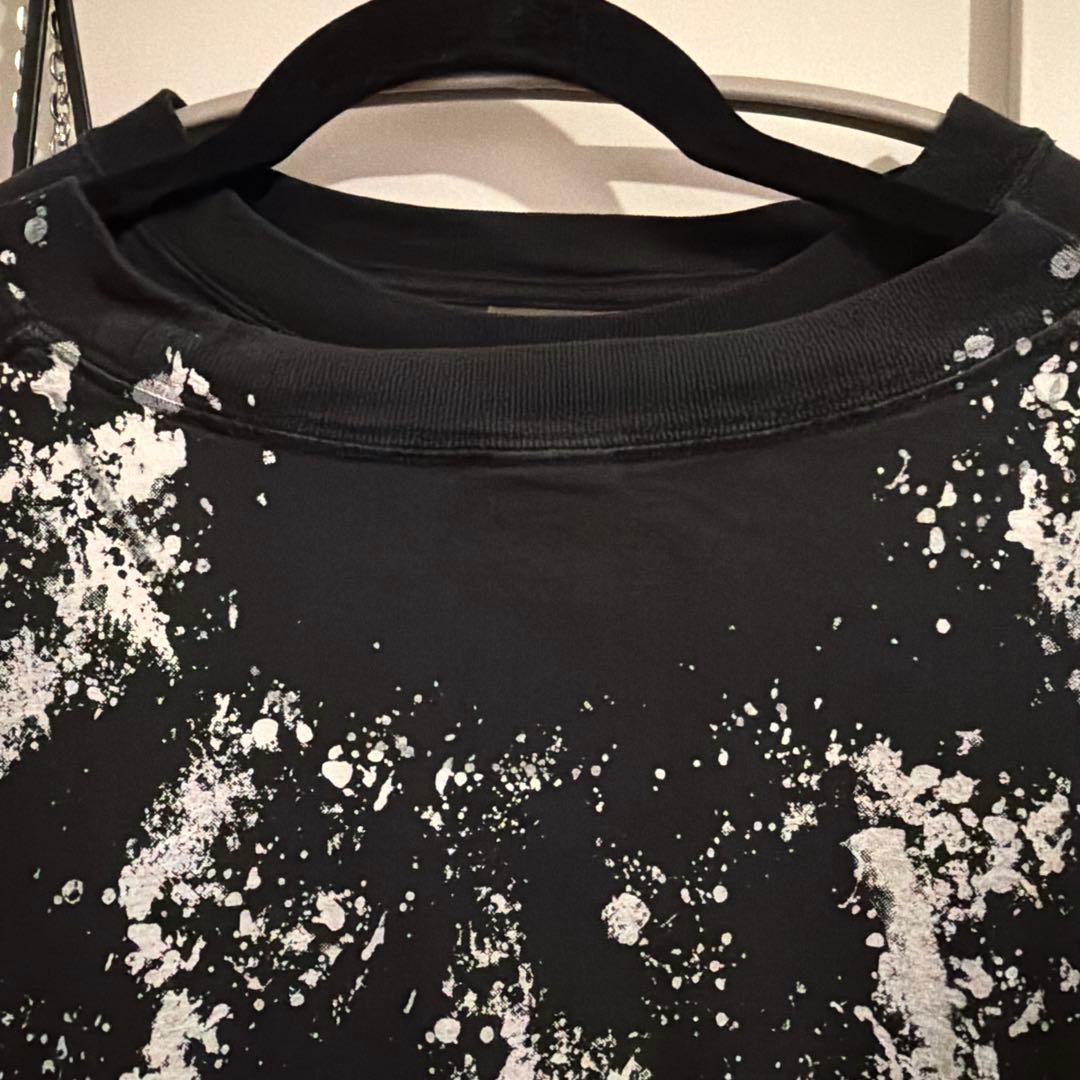 LYFT ブラック スプラッターデザイン Tシャツ 完売品