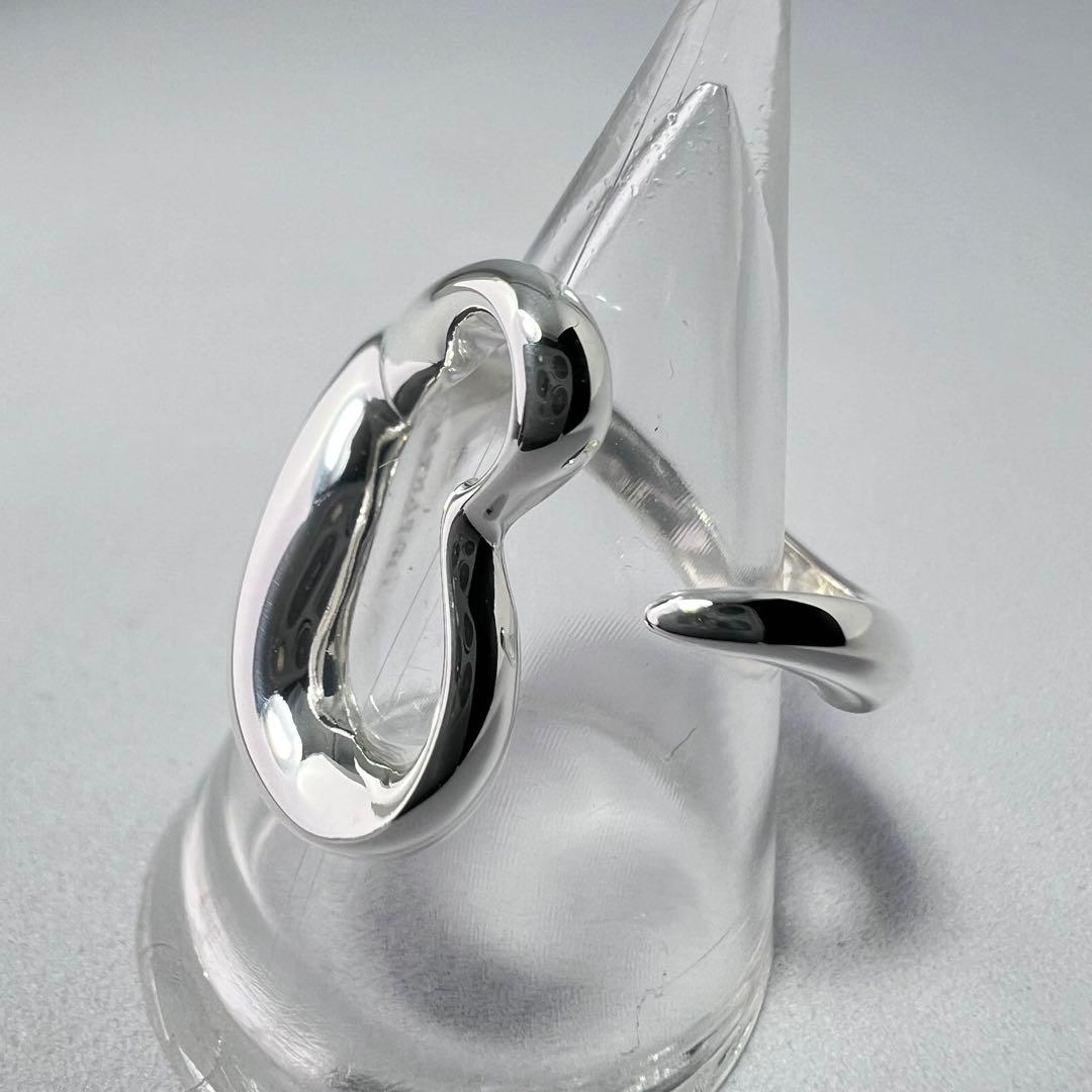 ティファニー　オープンハートリング(ラージ)10号　シルバー925