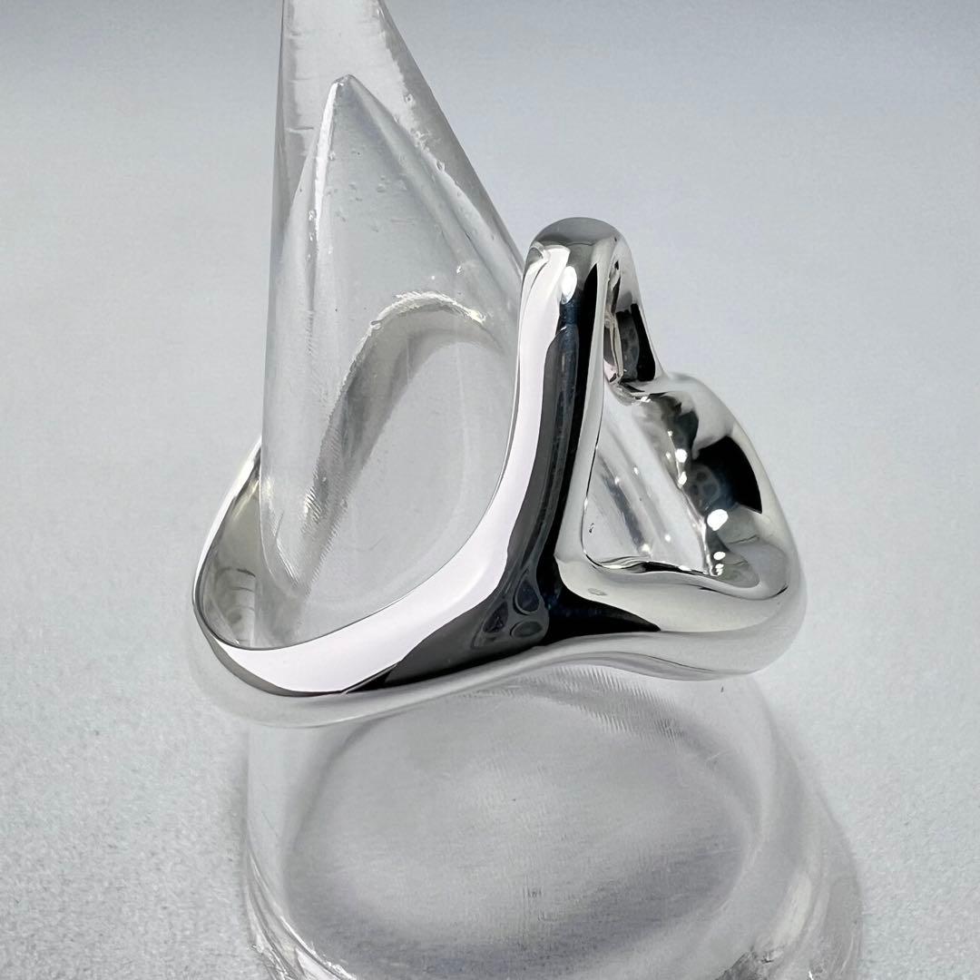 ティファニー　オープンハートリング(ラージ)10号　シルバー925