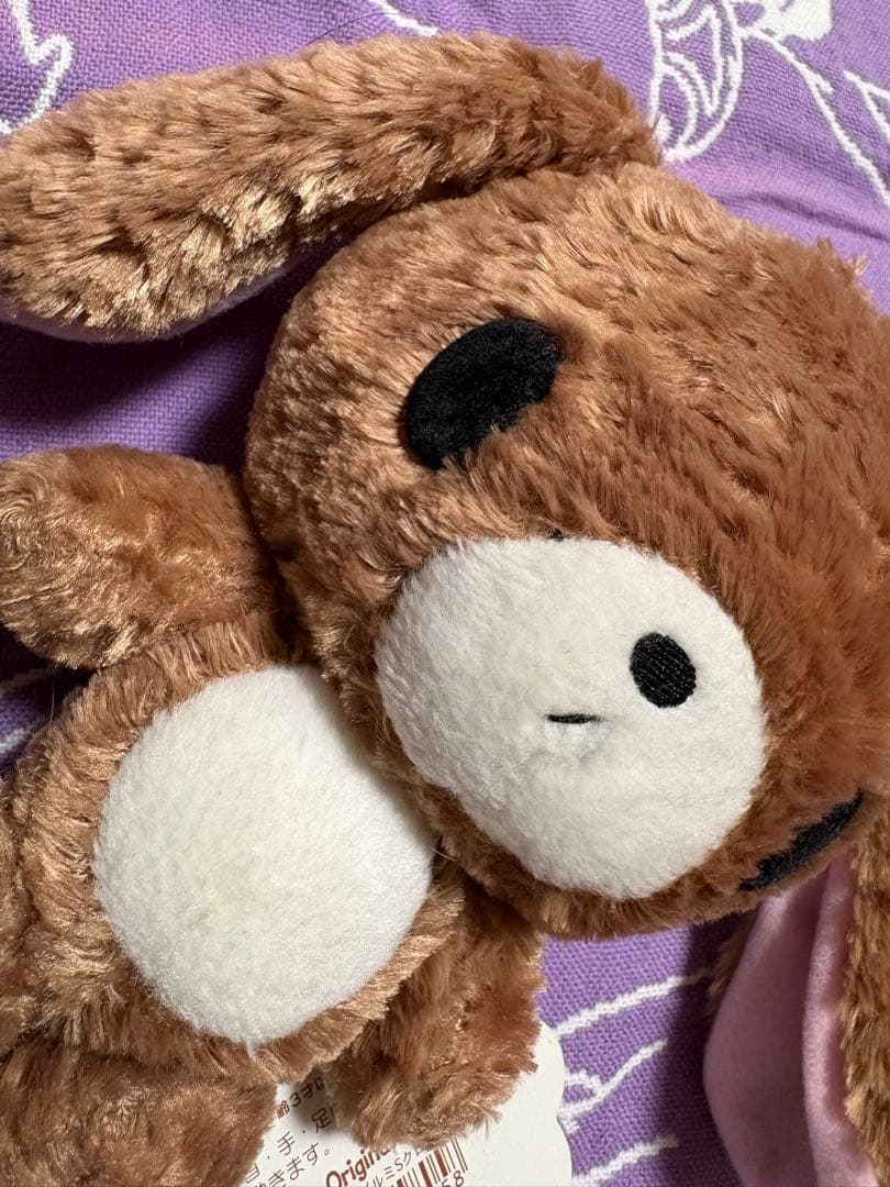 シュガーバニーズ　くろうさ　ぬいぐるみ