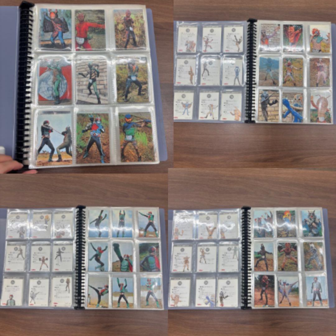 昭和レトロ 旧カルビー 仮面ライダーカード 連番 ラッキーカード