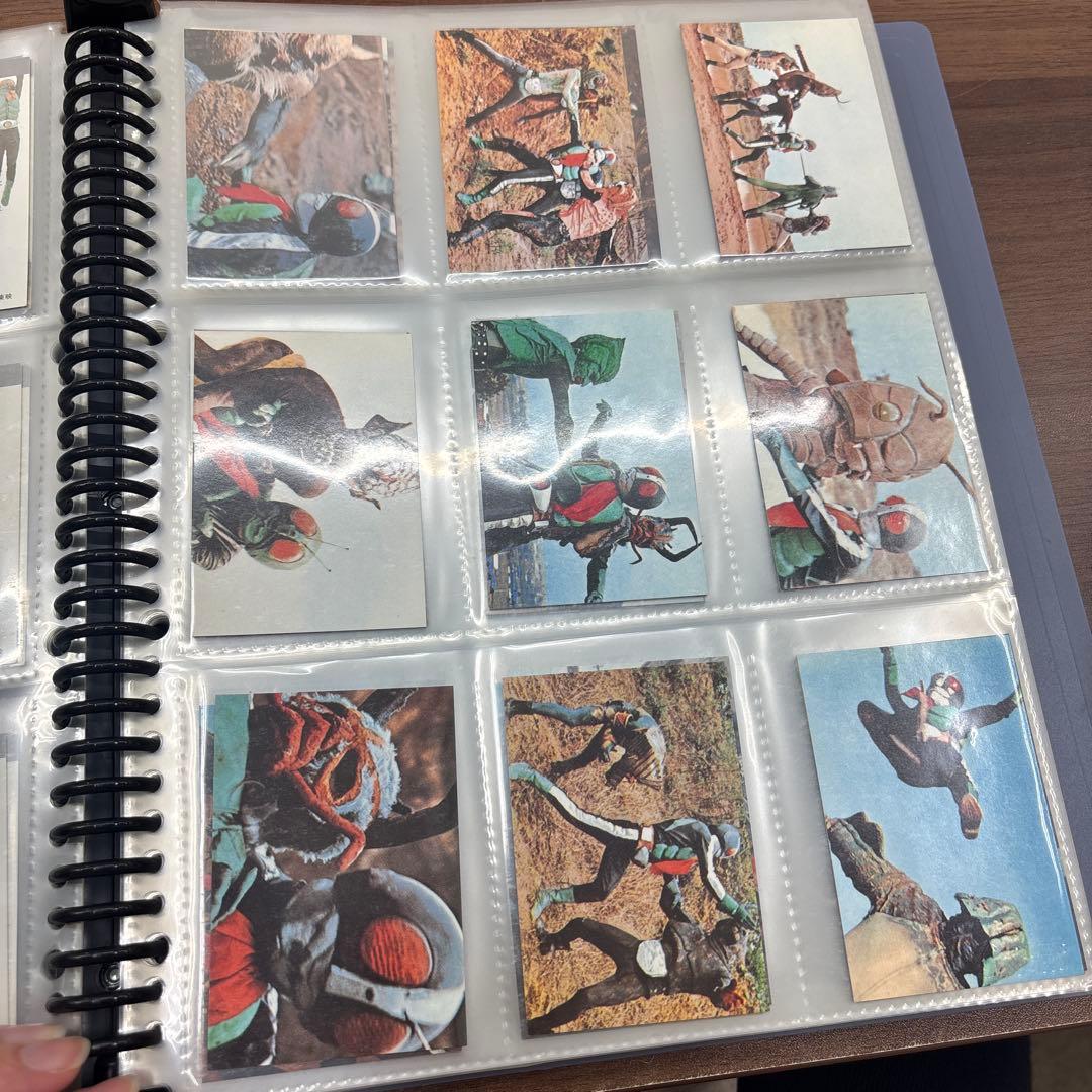 昭和レトロ 旧カルビー 仮面ライダーカード 連番 ラッキーカード