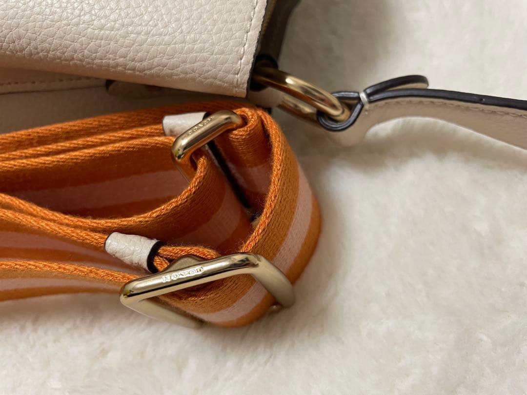 み*★様 ❤️Coach SNOOPY❤️スモールタウンバケットバッグ日記刺繍付