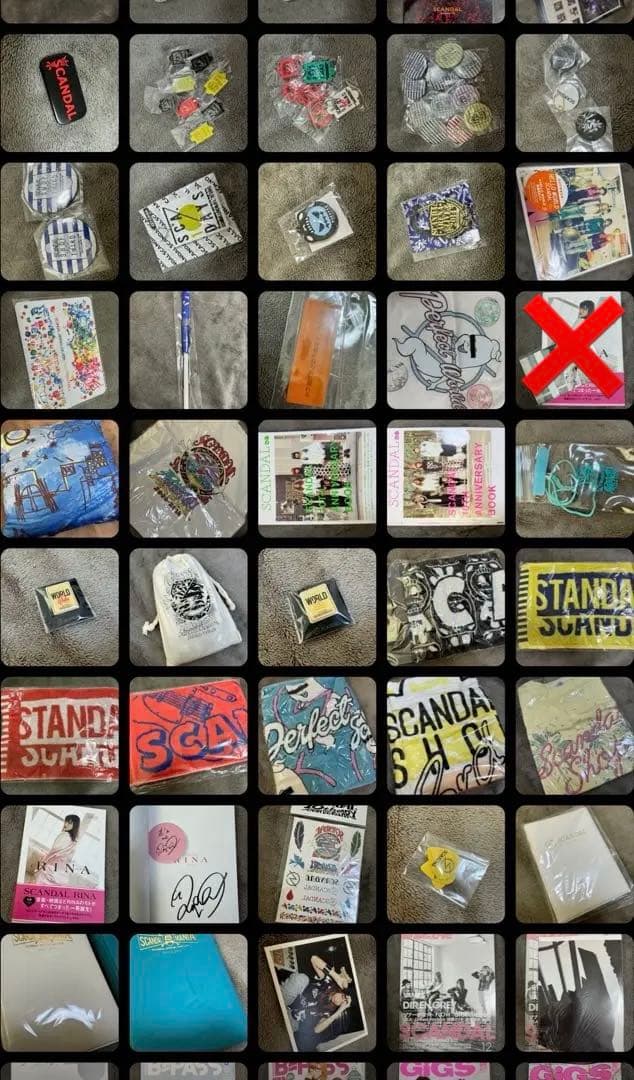 SCANDAL グッズ まとめ