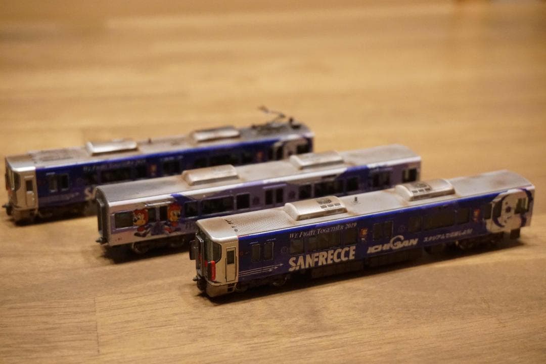 KATO　227系 サンフレッチェ広島ラッピング2019仕様　3両編成セット