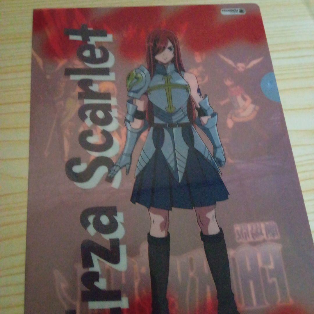 フェアリーテイル　エルザ　カフェ　ミニクリアファイル