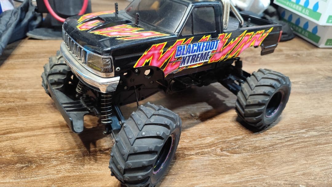 BLACKFOOT XTREME ラジコンモンスタートラック タミヤ ジャンク